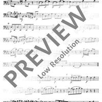 Symphony A 10 in E flat major - Cello/double Bass