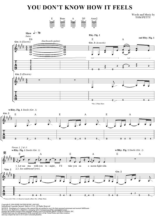 You Don't Know How It Feels