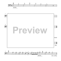 Suzuki Bass School, Volume 1 - Bass Part