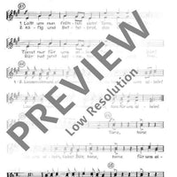 Armer, kleiner Tanzbär - Choral Score