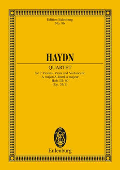 String Quartet A major - Full Score