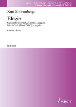 Elegie - Choral Score