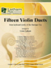 Fifteen Violin Duets Arranged from keyboard works of the Baroque Era
