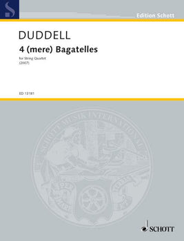 4 (mere) Bagatelles - Score and Parts