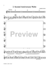 Six Waltzes for String Trio - Violin 1/Flute