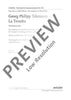 La Tromba in D major - Score and Parts