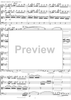 String Quartet No. 1, Movement 1 - Score