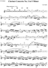 Clarinet Concerto No. 3 in F Minor - Bb Clarinet