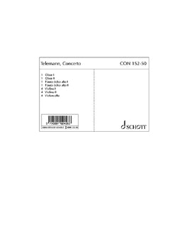 Concerto A minor - Set of Parts