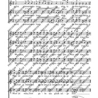 Magic and blessing - Choral Score