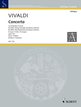 Concerto No. 1 F major - Score