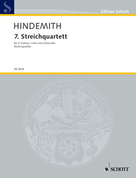 7th String Quartet in E flat - Full Score