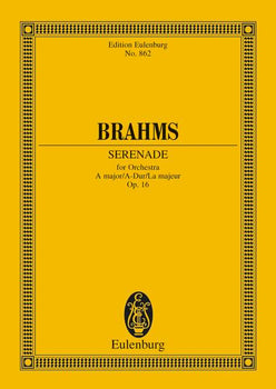 Serenade for Orchestra A major - Full Score