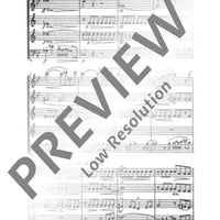 Bläserquintett B flat major - Score and Parts