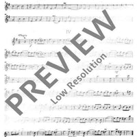 Sonata in E minor - Set of Parts