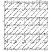 Drei Aphorismen - Choral Score