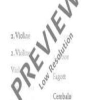 Organ Concerto No. 3 G Minor - Organ Reduction