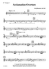 Acclamation Overture - Bb Trumpet 3