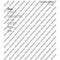 Duo in D flat major - Score and Parts