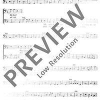 Londoner Straßenrufe - Cello / Bass