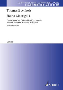 Heine-Madrigal I - Choral Score