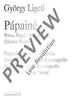Pápainé - Choral Score