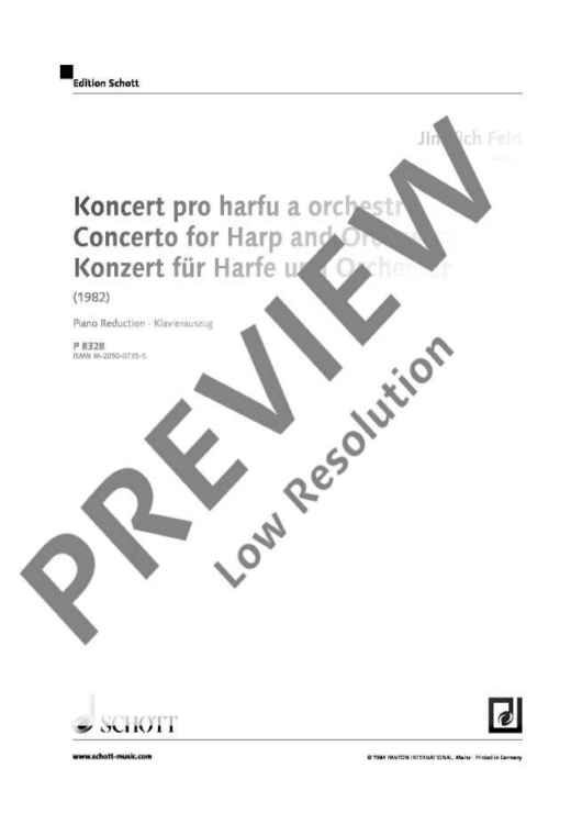 concerto - Piano Score and Solo Part