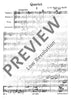 String Quartet F major - Full Score