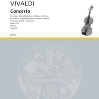 Concerto G Minor - Piano Score and Solo Part