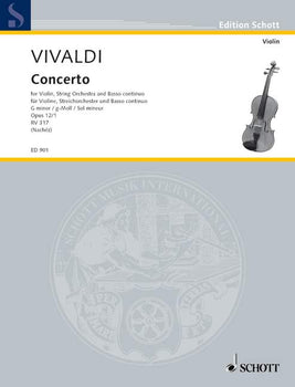 Concerto G Minor - Piano Score With Solo Part
