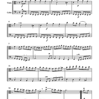 Bourrée - from English Suite 1