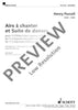 Airs à chanter et Suites de danses