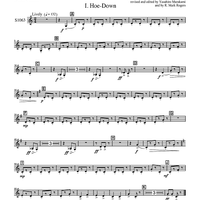 Five Dances for Five Clarinets - Bb Bass Clarinets