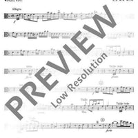 Sinfonia d minor - Viola