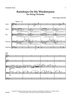 Raindrops on my Windowpane for String Orchestra - Score