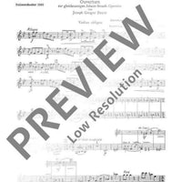 Wiener Blut - Score and Parts