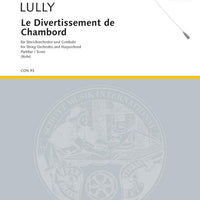 Le Divertissement de Chambord - Score
