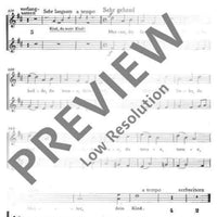 Alles ist Liebe - Choral Score