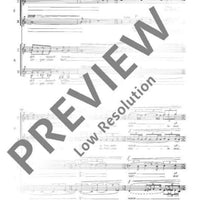 Orpheus Behind the Wire - Choral Score