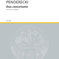 Duo concertante - Score and Parts