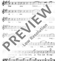 An der schönen blauen Donau - Soprano