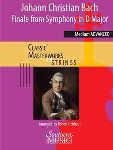Finale from Symphony in D Major, W. 27 - Violin 2