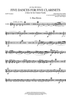 Five Dances for Five Clarinets - 3rd Bb Clarinets