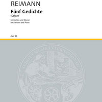 Fünf Gedichte von Paul Celan