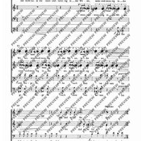 The parable of the lost sheep - Choral Score