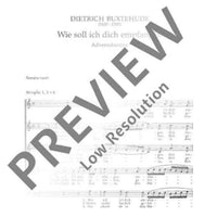 How shall I receive You - Choral Score