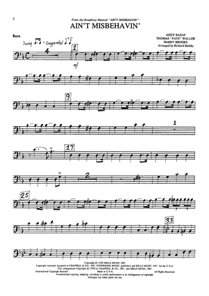 Ain't Misbehavin' - Bass