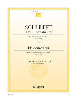 Der Lindenbaum / Heidenröslein E major