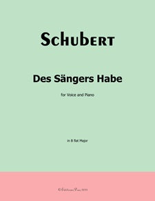 Des Sangers Habe