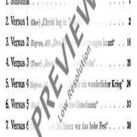 Cantata no. 4 - Full Score